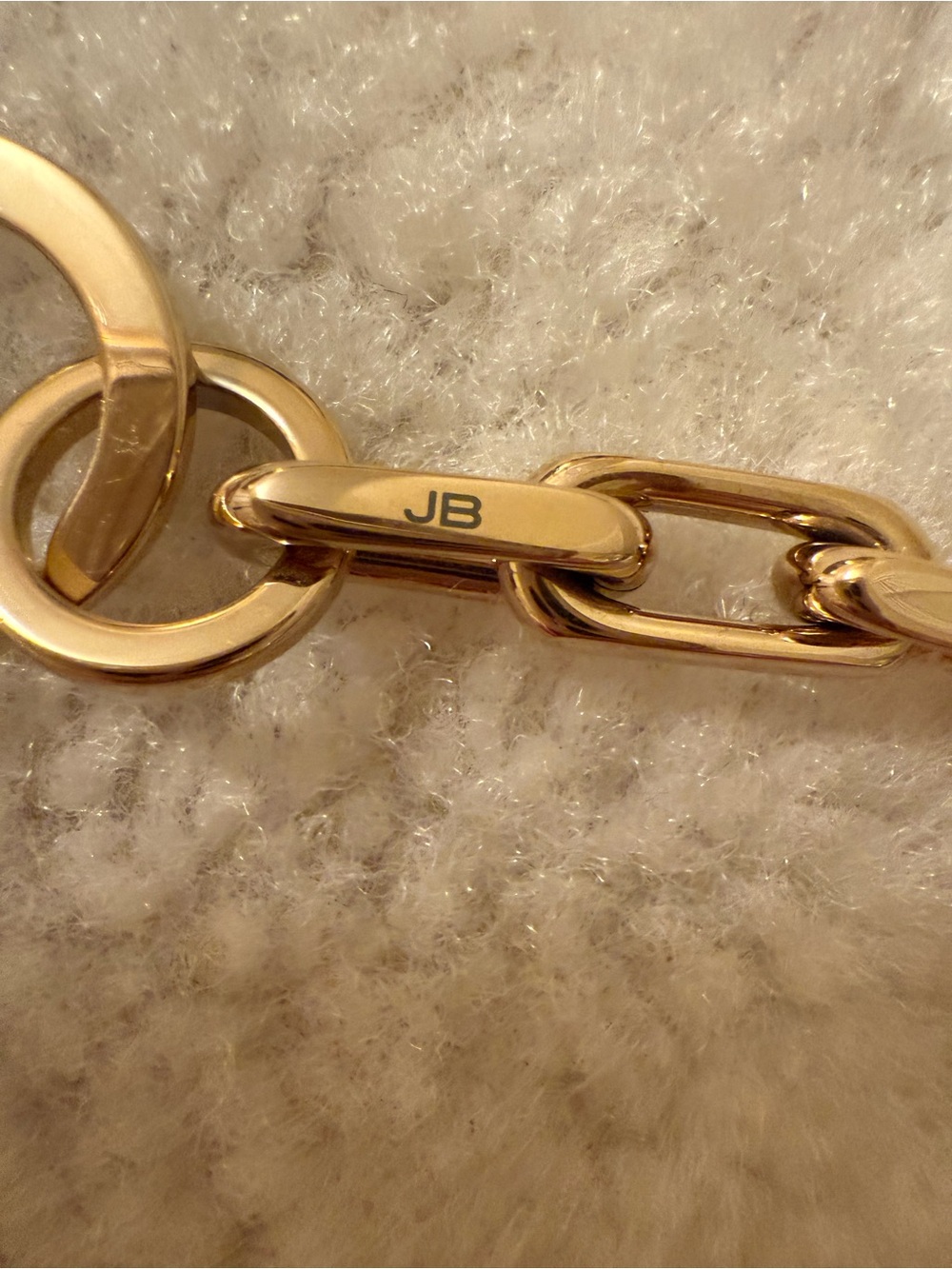 Jenny Bird Art Heart Gold Triple Heart Link Necklace - Picture 5 of 6